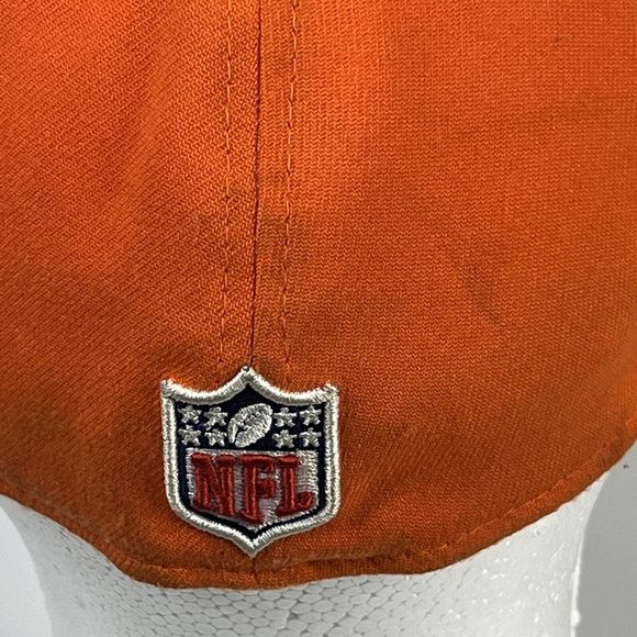 NFL New Era Denver Broncos Orange/Navy 39Thirty  Hat Men’s Size: M/L - Picture 6 of 9